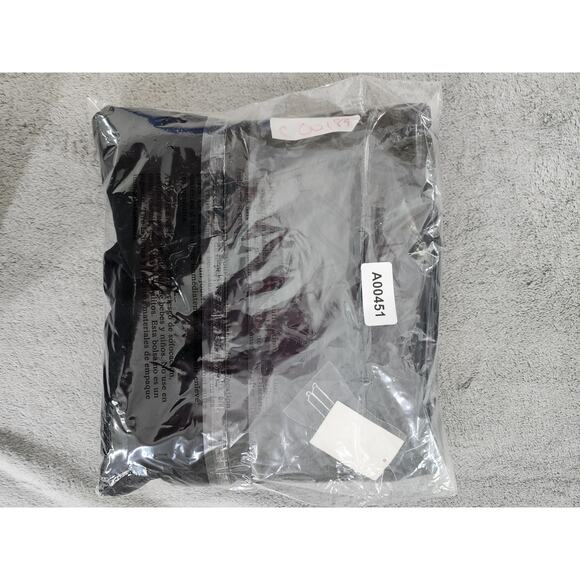 NEW Fashion Bug Moderately Curvy High Rise Straight Leg Pants Size 32WT Black - Picture 12 of 12